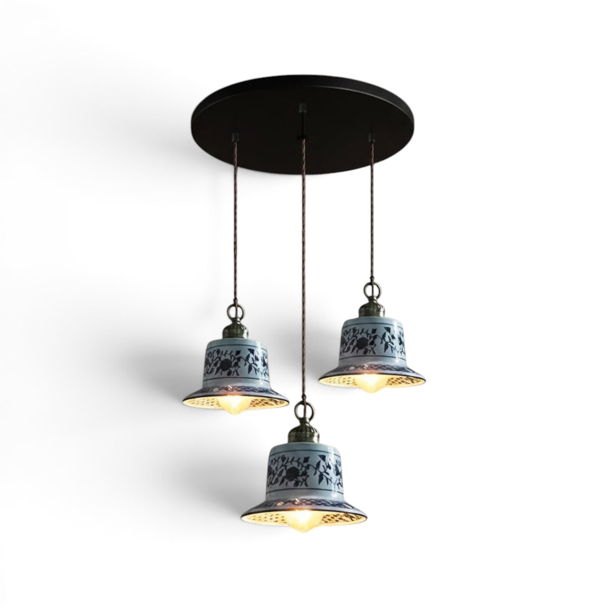 LUXELY modern simple ceramic LED pendant lamp