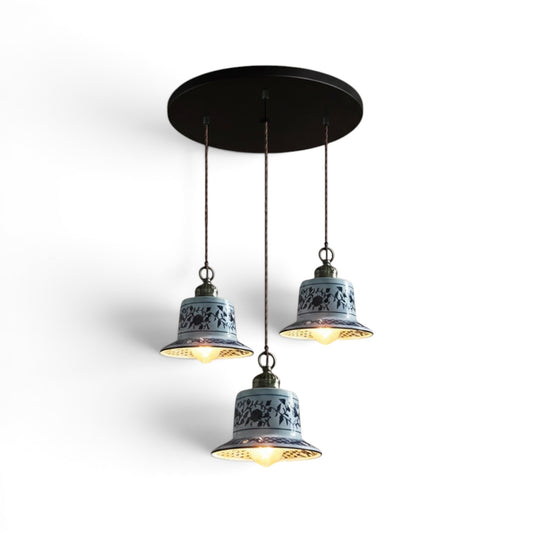 LUXELY modern simple ceramic LED pendant lamp
