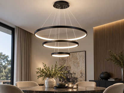 Celling Fixtures Rings Shape Pendant Light