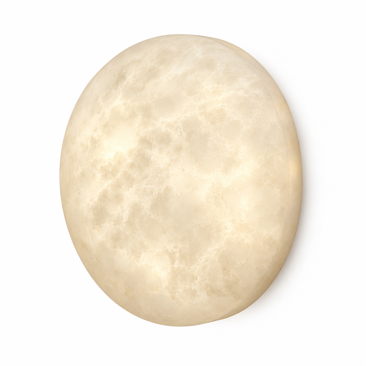 Round shape luxury marble sconce