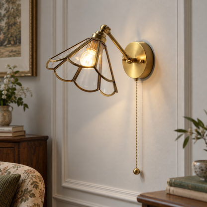 Scandinavische keramische wandlamp