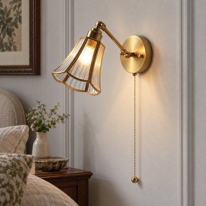 Scandinavische keramische wandlamp