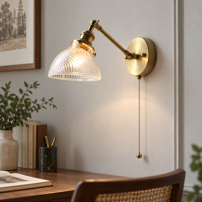Scandinavische keramische wandlamp
