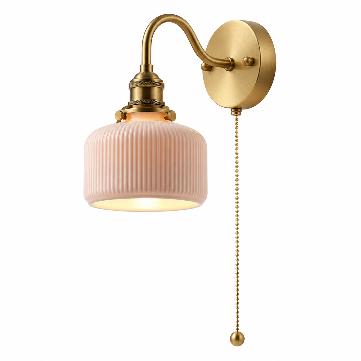 Scandinavische keramische wandlamp