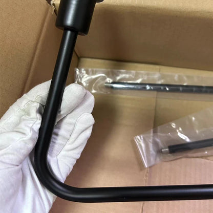 Linen drum island chandelier