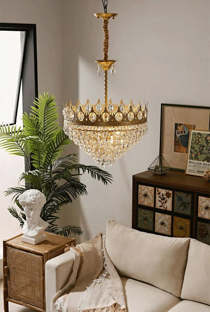 Lustre français postmoderne de luxe