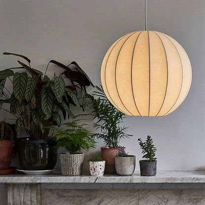 Wabi sabi nordic zijden hanglamp