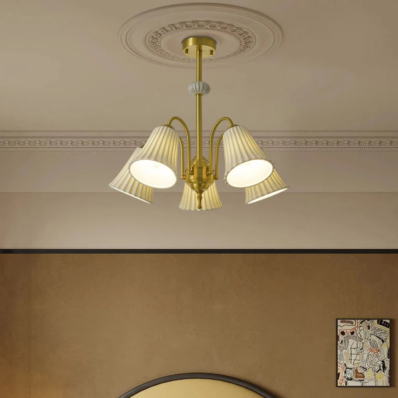 Porcelain studio ceiling light