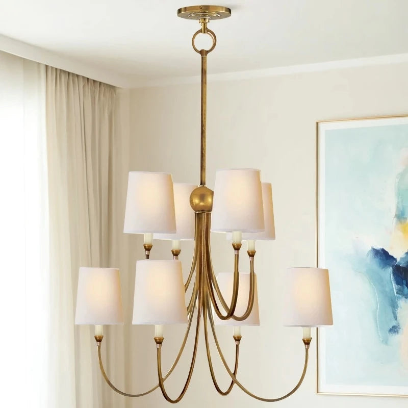 Tailored fabric drum with led