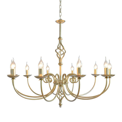 Lustre en fer forgé pour salle d'art