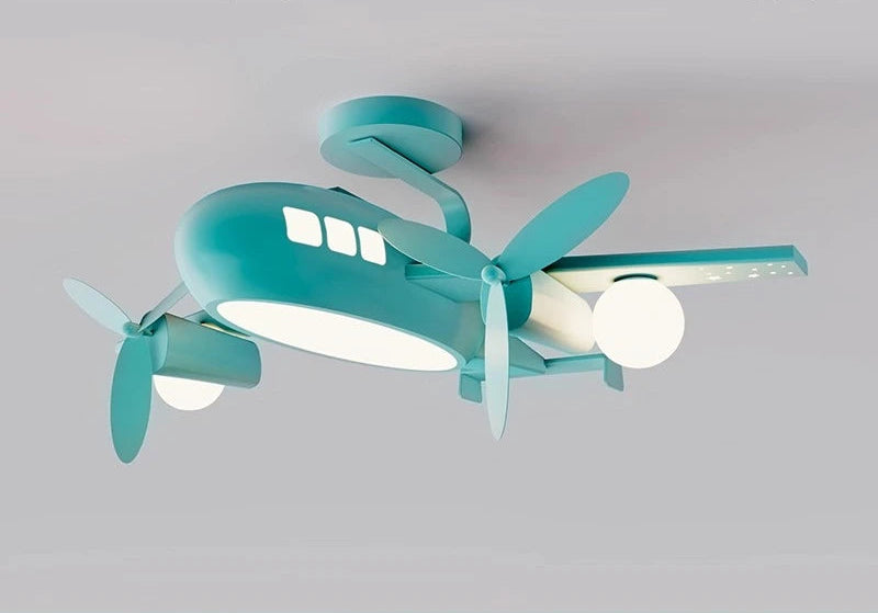 Kids airplane ceiling light for children bedroom