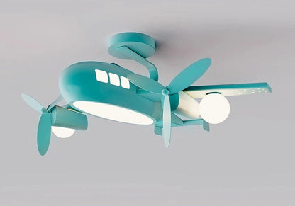 Kids airplane ceiling light for children bedroom