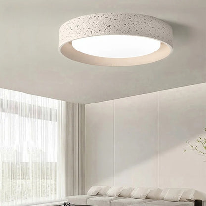 Vintage retro cream ceiling light