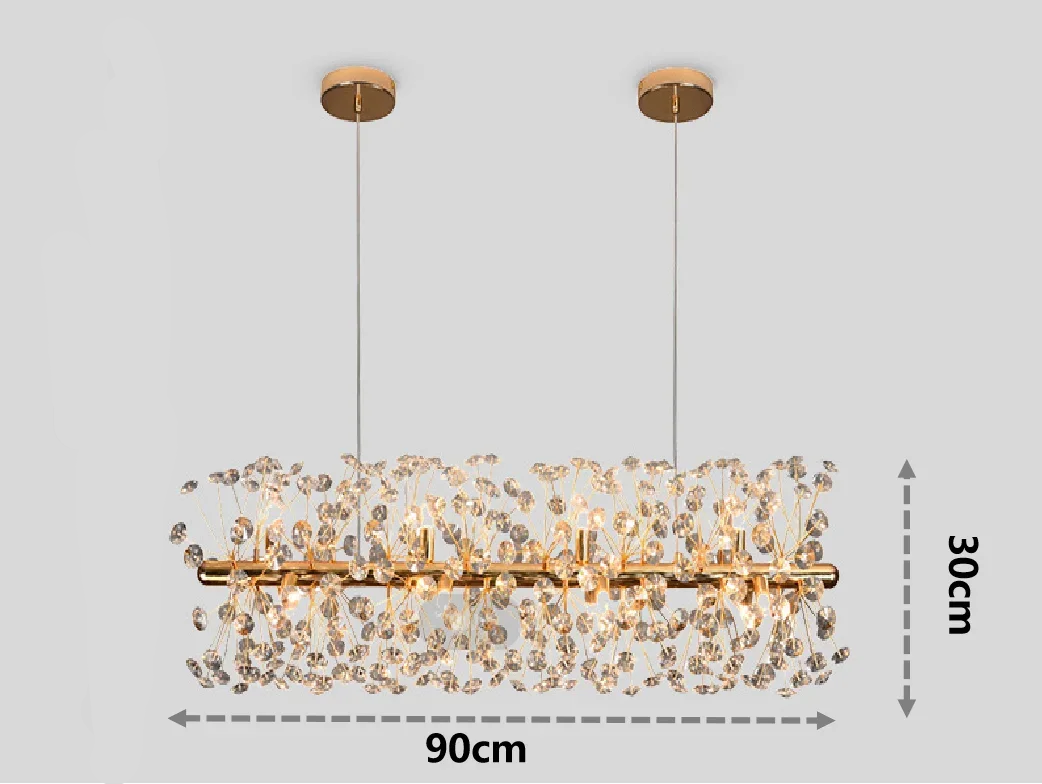Crystal modern design extravagant chandelier