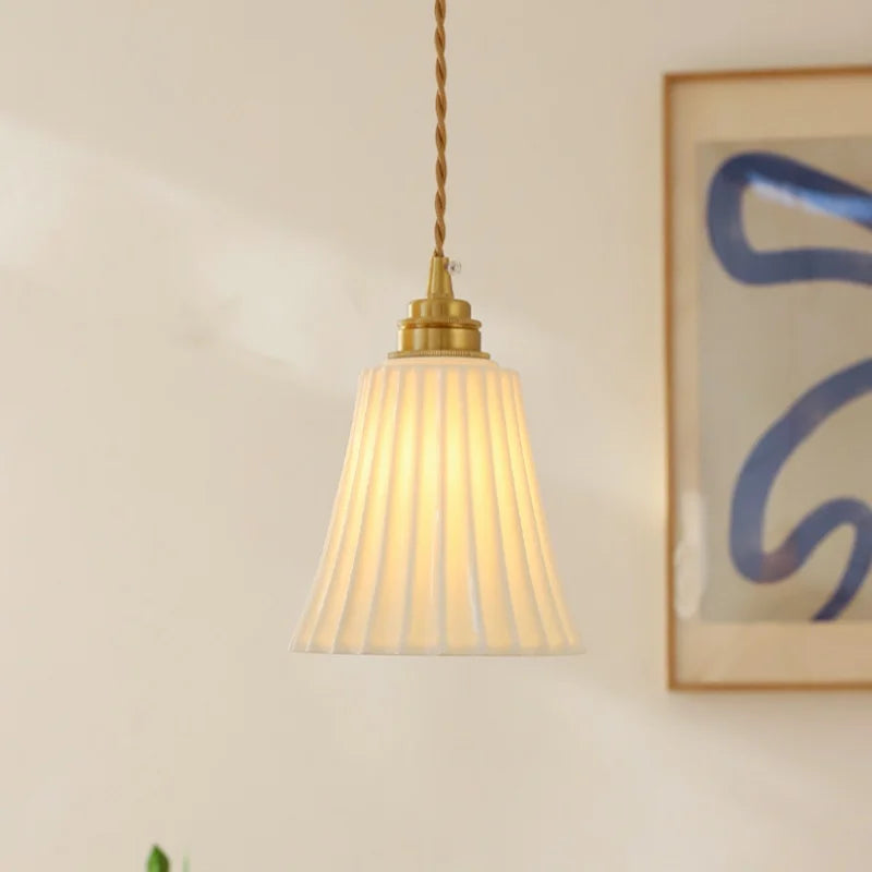 Porcelain studio ceiling light