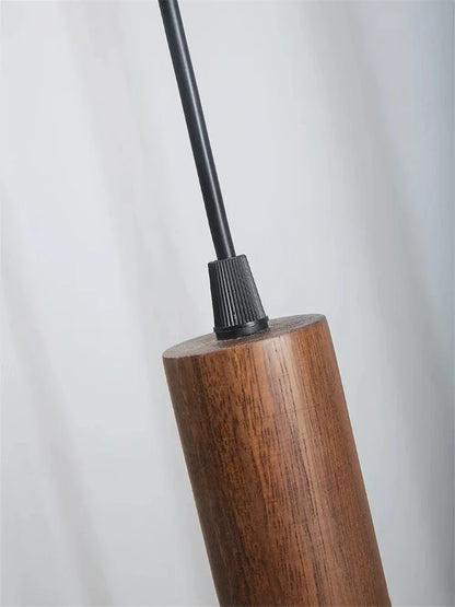 Minimalistische houten Scandinavische hanglamp