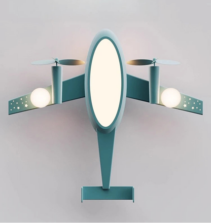 Kids airplane ceiling light for children bedroom