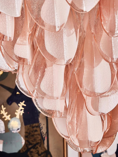 Königlicher Kristall-Blütenblatt-Kronleuchter