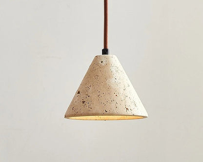 Suspension en pierre de caverne pour salle à manger