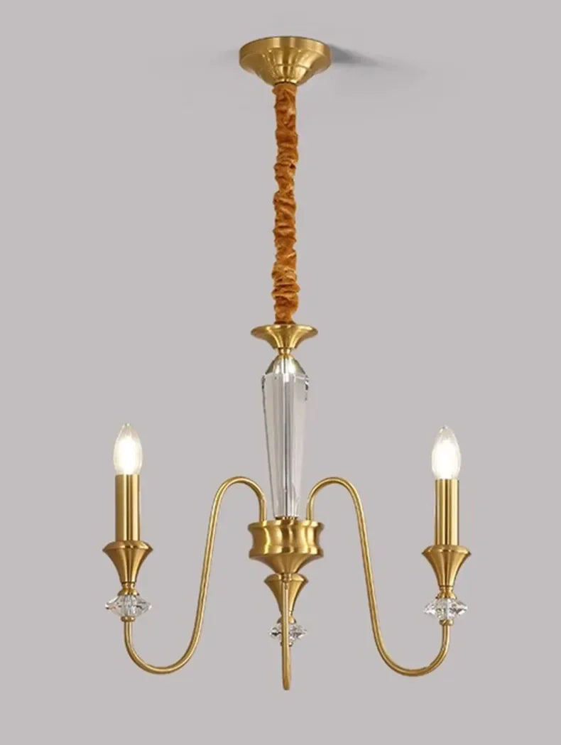 Boerderij kaarsen kroonluchter