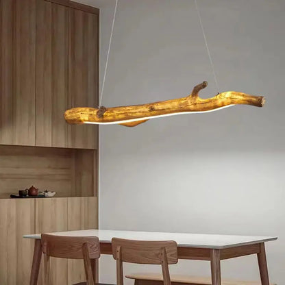 Resin branches pendant light for dining room