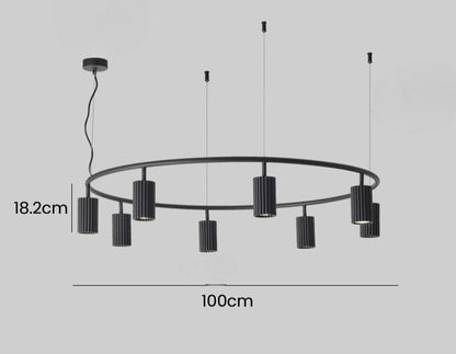 Modern spotlights chandelier