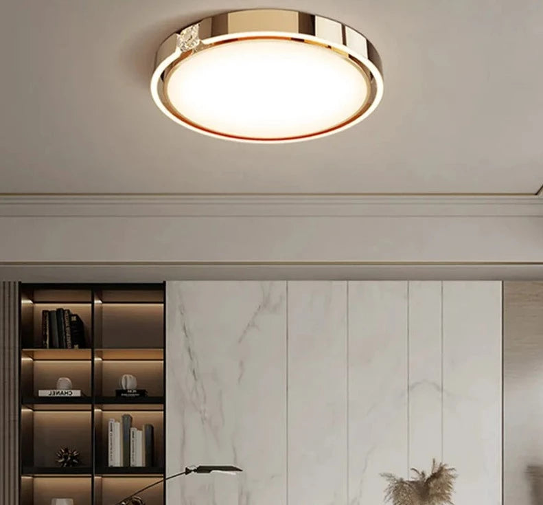 Diamond ceiling light