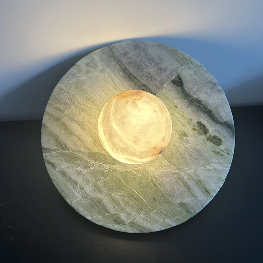 Marmeren albasten wandlamp