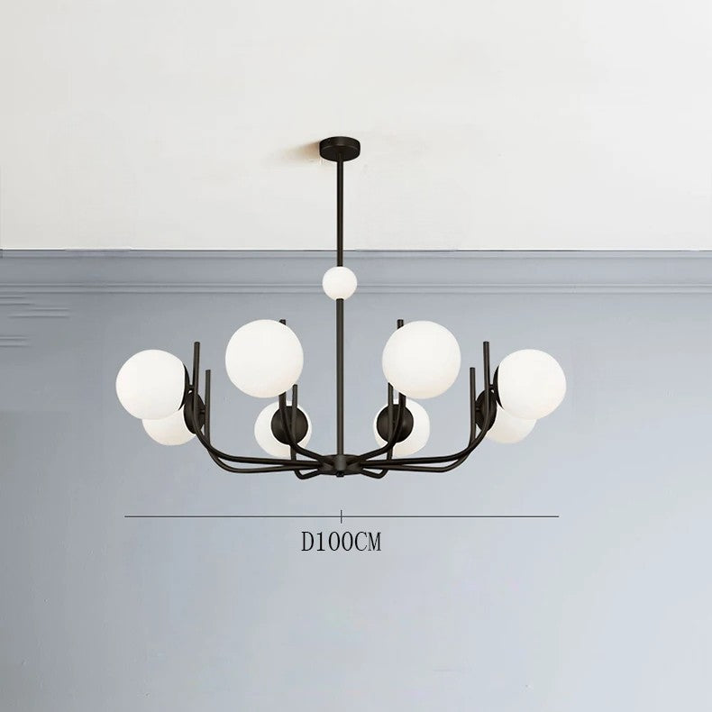 Suspension LED contemporaine
