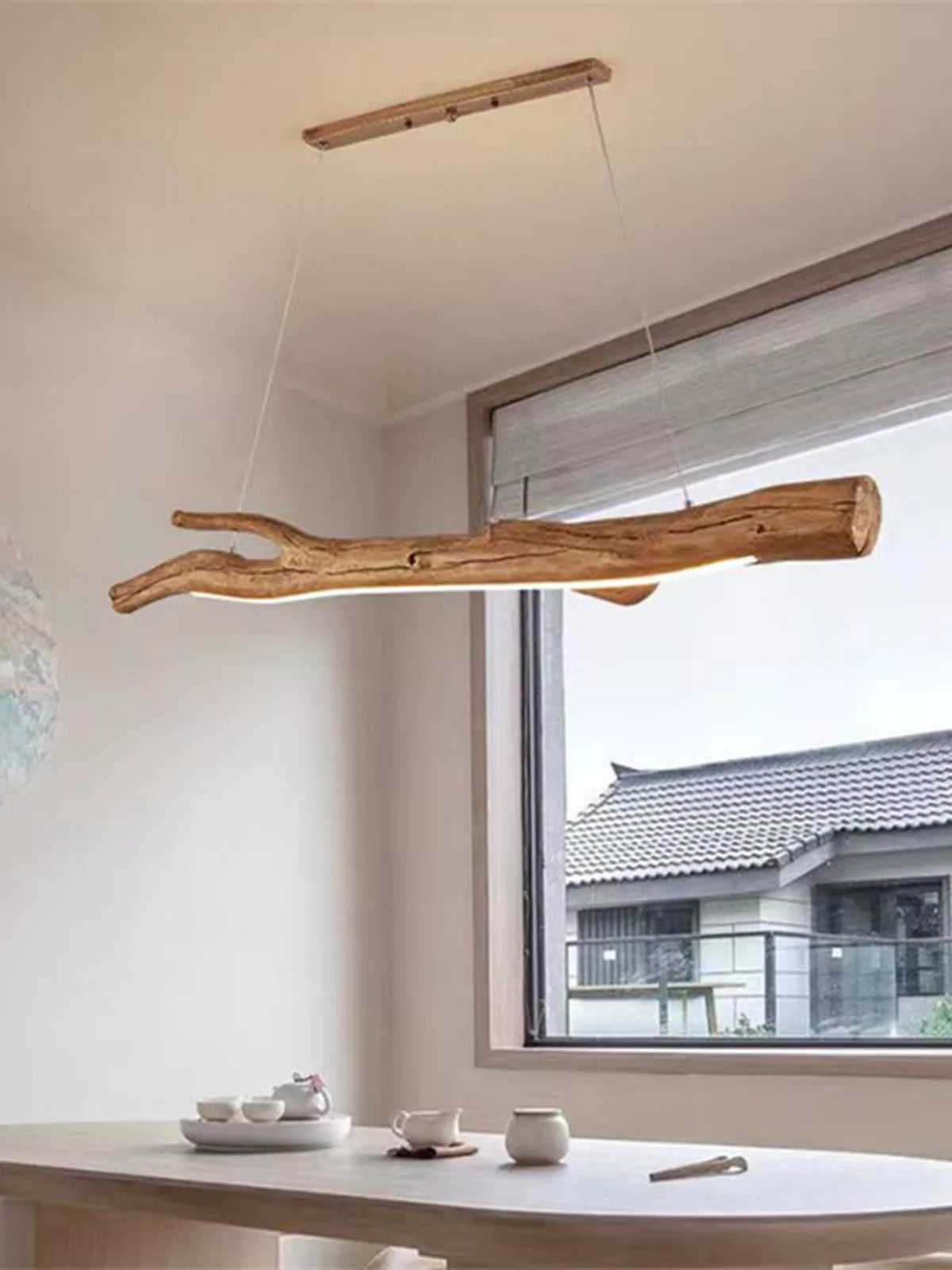 Resin branches pendant light for dining room