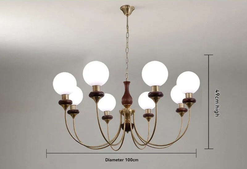 French classic chandelier for master bedroom