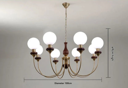 French classic chandelier for master bedroom