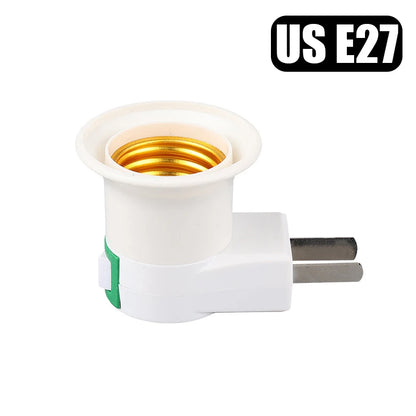 Direct plug-in E27 lamp with switch
