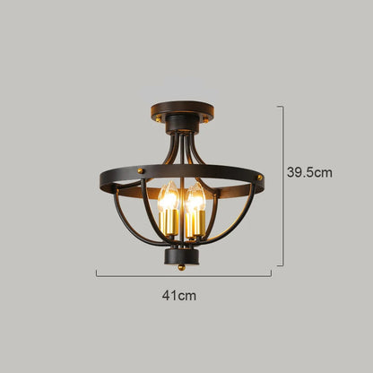 Suspension géométrique moderne de style fermier