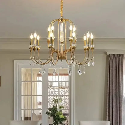 Postmoderne Kristall-Statement-Leuchte