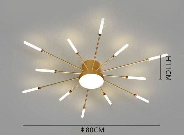 Nordic Fireworks Chandelier