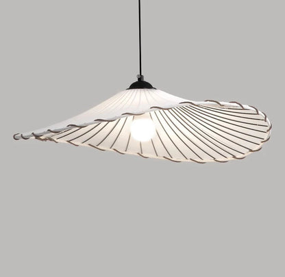 Katoenen linnen hanglamp voor de eetkamer