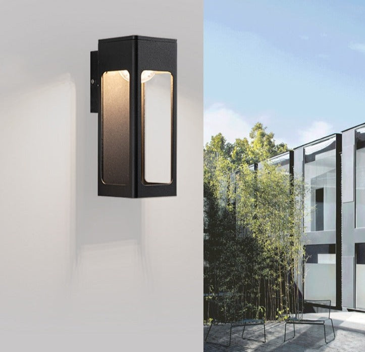 Aluminium Villa Wandlamp