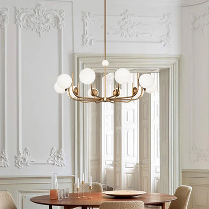 Suspension LED contemporaine