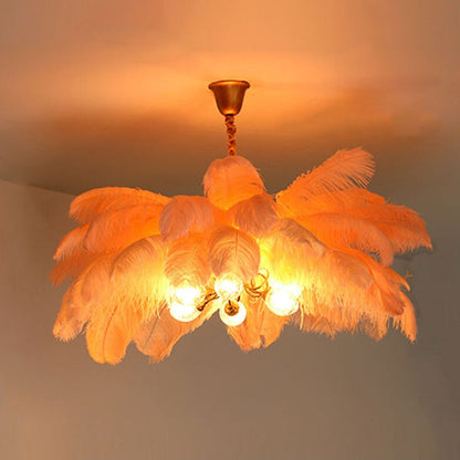 Feather Ceiling Light