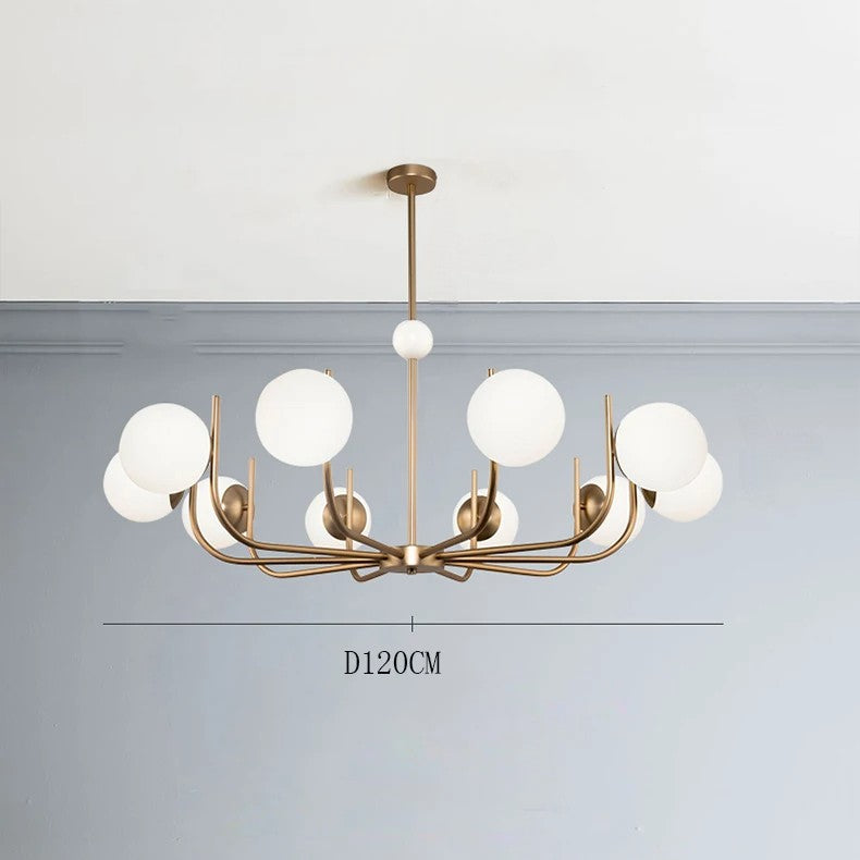 Suspension LED contemporaine