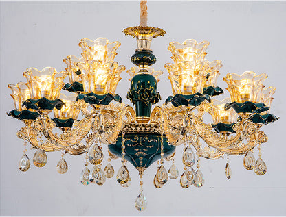 Vintage Ceramic Chandelier