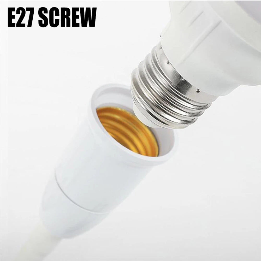 Direct plug-in E27 lamp with switch