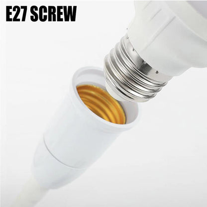 Direct plug-in E27 lamp with switch
