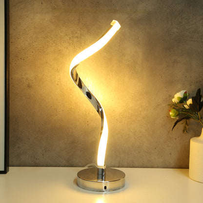 LED Lighting Desk Lamp Spiral Shape for bedroom