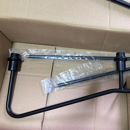 Linen drum island chandelier