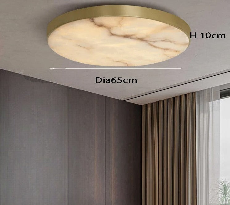 Modern design marble ceiling light