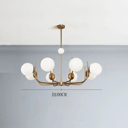 Suspension LED contemporaine