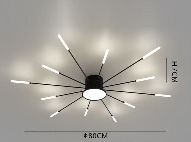 Nordic Fireworks Chandelier