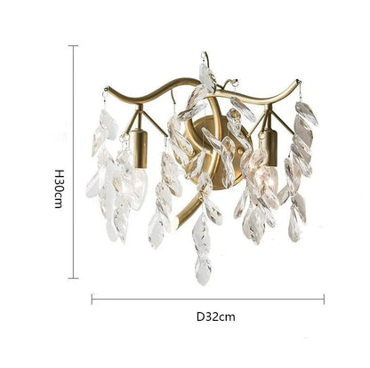 Luxury crystal ceiling chandelier for villa living room